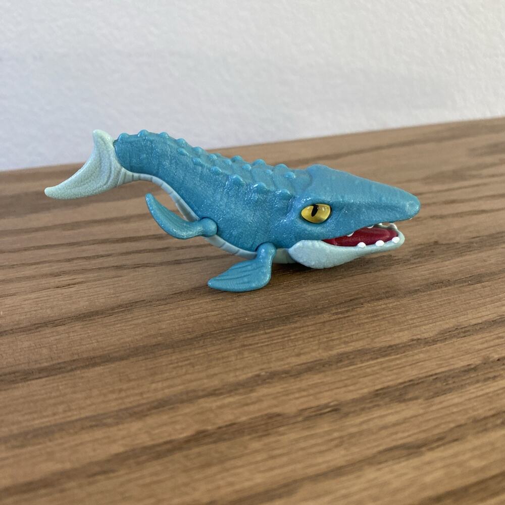2019 Mattel Imaginext Jurassic World Mosasaurus Egg Mini Dinosaur Toy Figure
